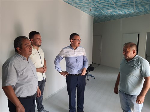 Kaymakamımız Sayın Enver YILMAZ Yeni Eğitim Öğretim Yılı Hazırlık Çalışmaları İle İlgili İncelemelerde bulundu.